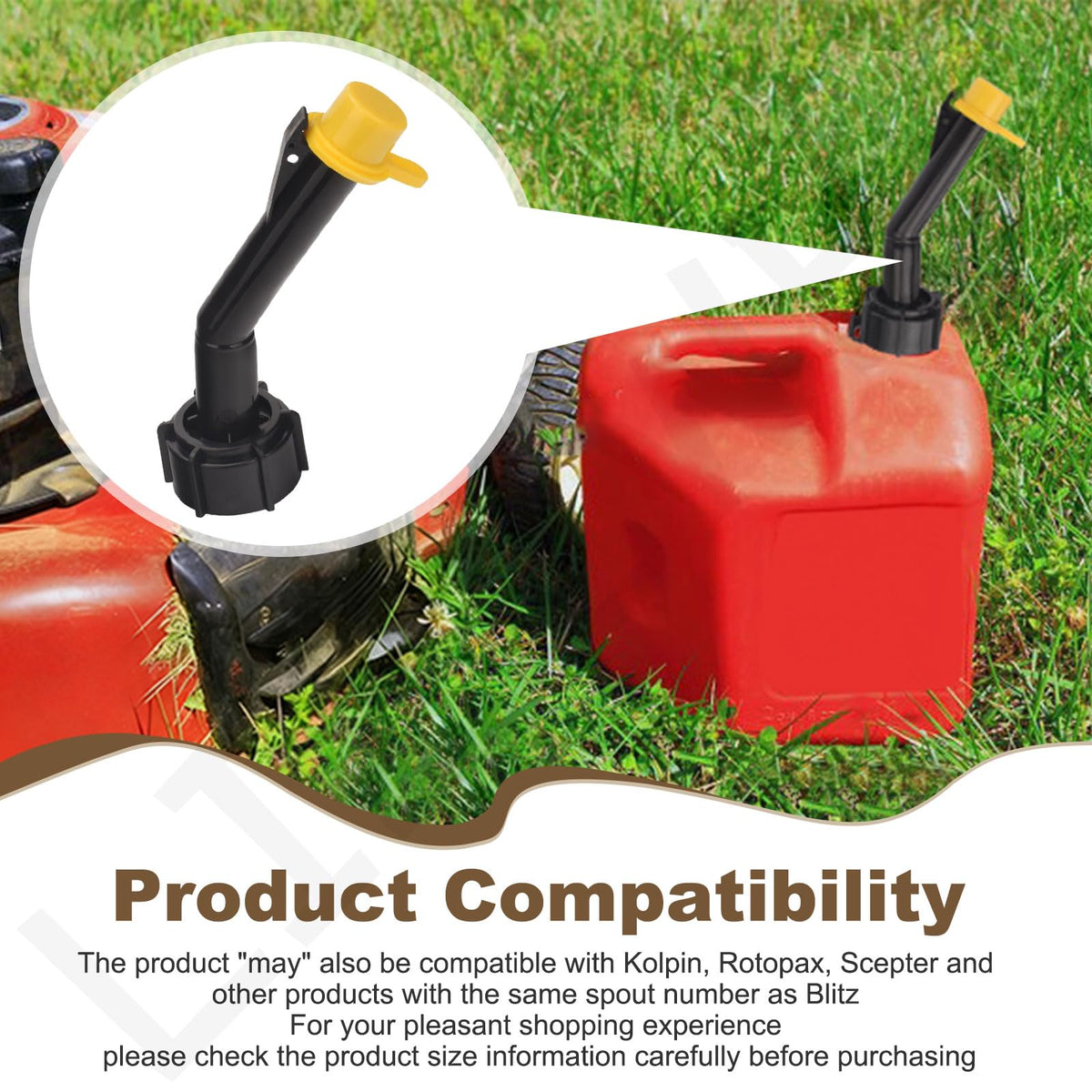 Gas Can Spouts Nozzles Rings Caps N10554