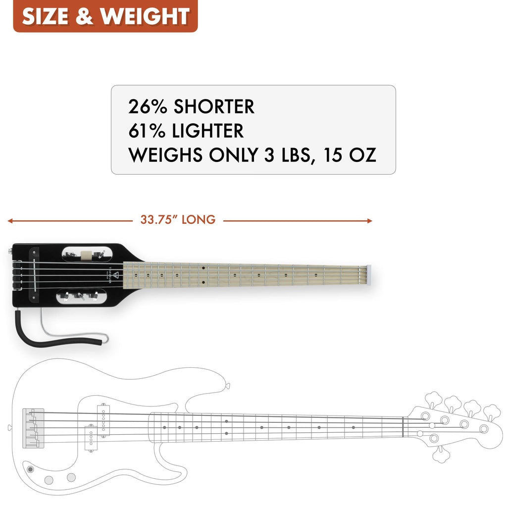 Gloss Black 5-String Bass Guitar Y47889