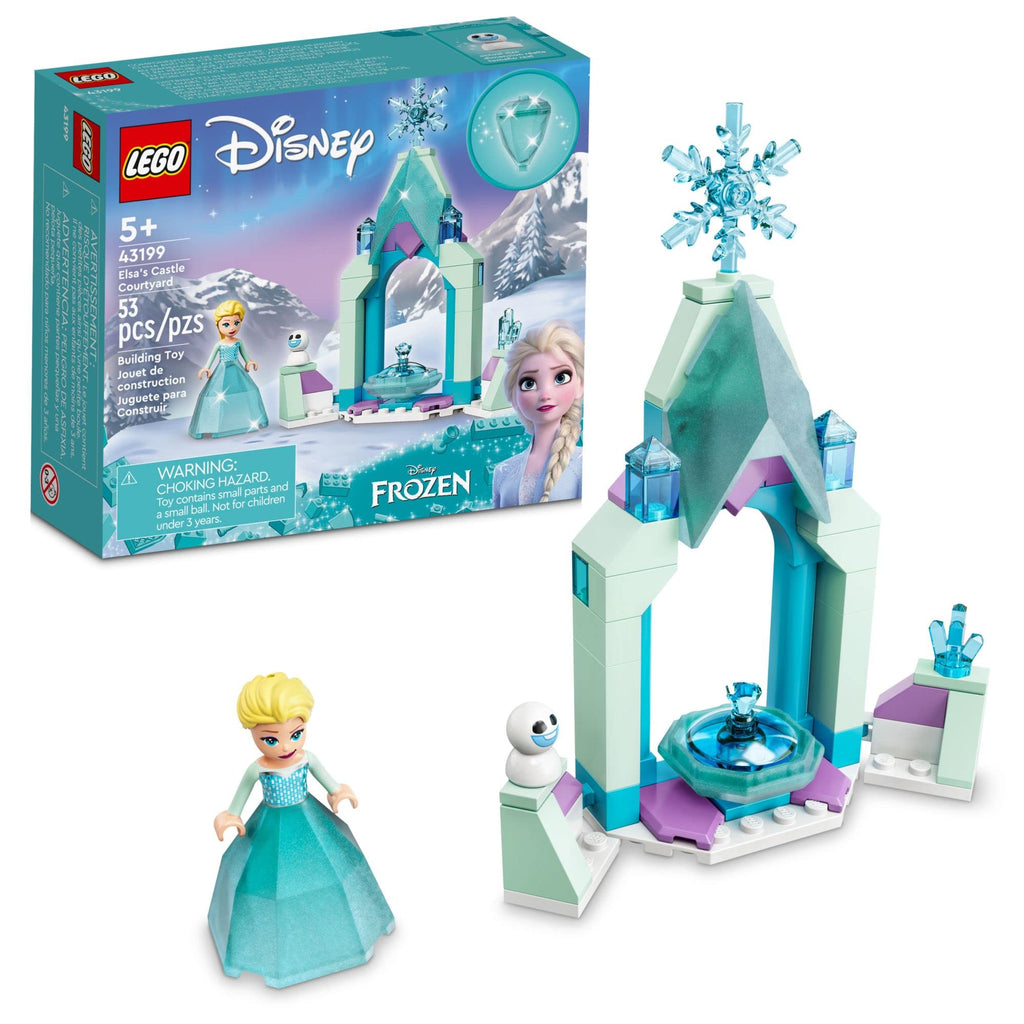 Building Set with Princess Elsa Mini Doll Figure Q683670