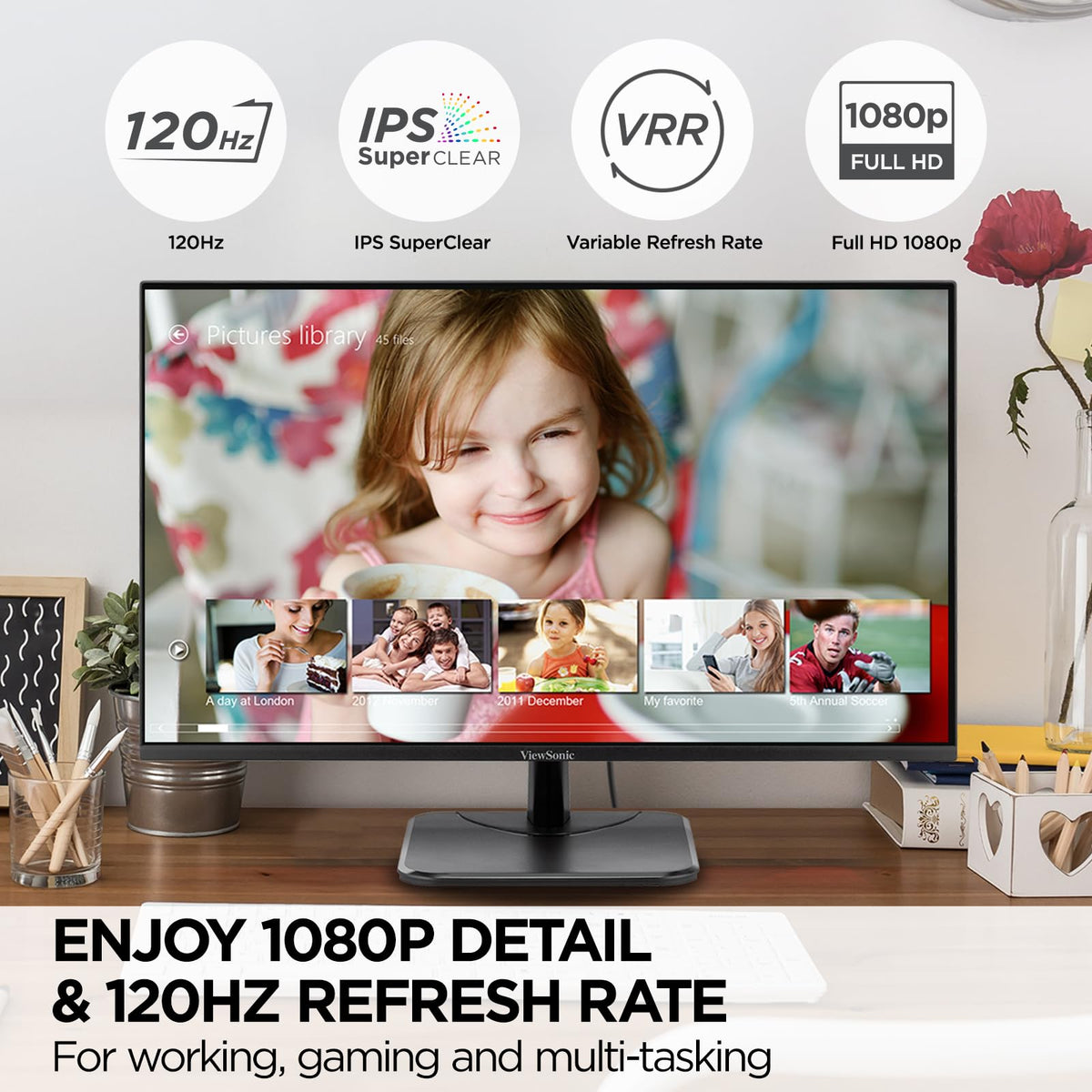24 Inch 1080p IPS Computer Monitor G251