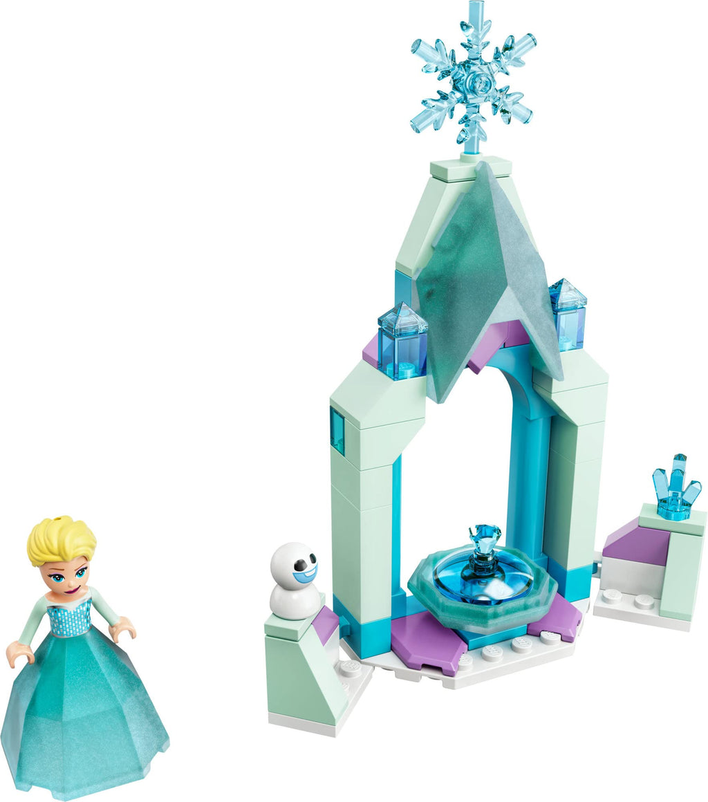Building Set with Princess Elsa Mini Doll Figure Q683670