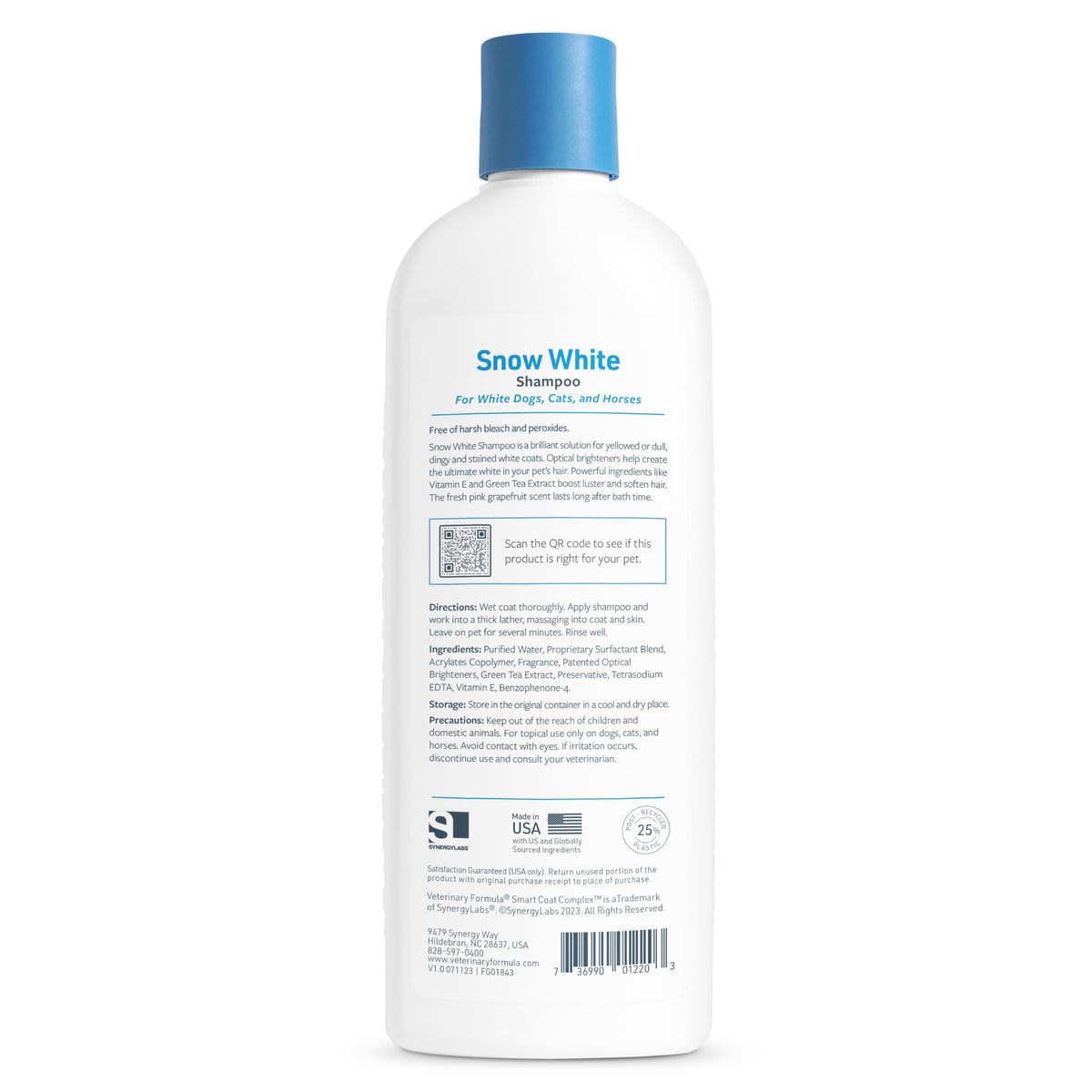 Whitening & Stain Remover Pet Shampoo, 17oz W94944