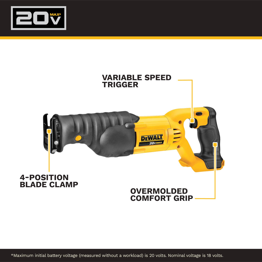 20V MAX Cordless Reciprocating Saw K45806