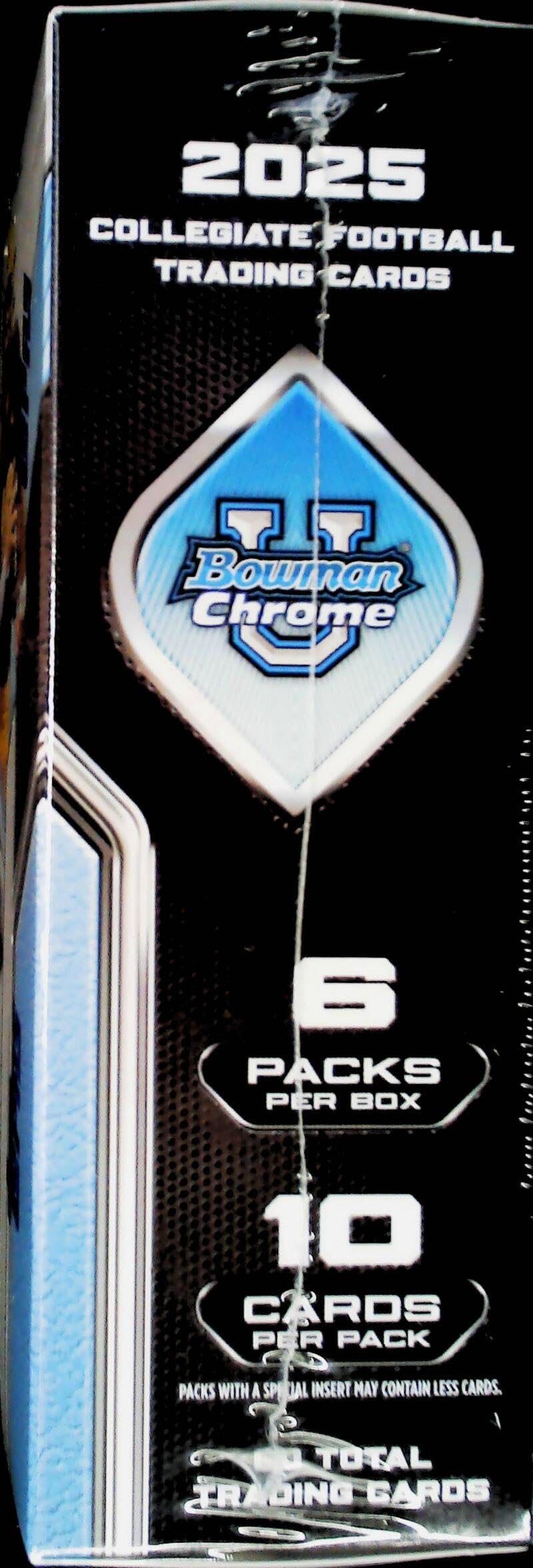 2025 Bowman Chrome University Football Mega Box 60 Cards G2323