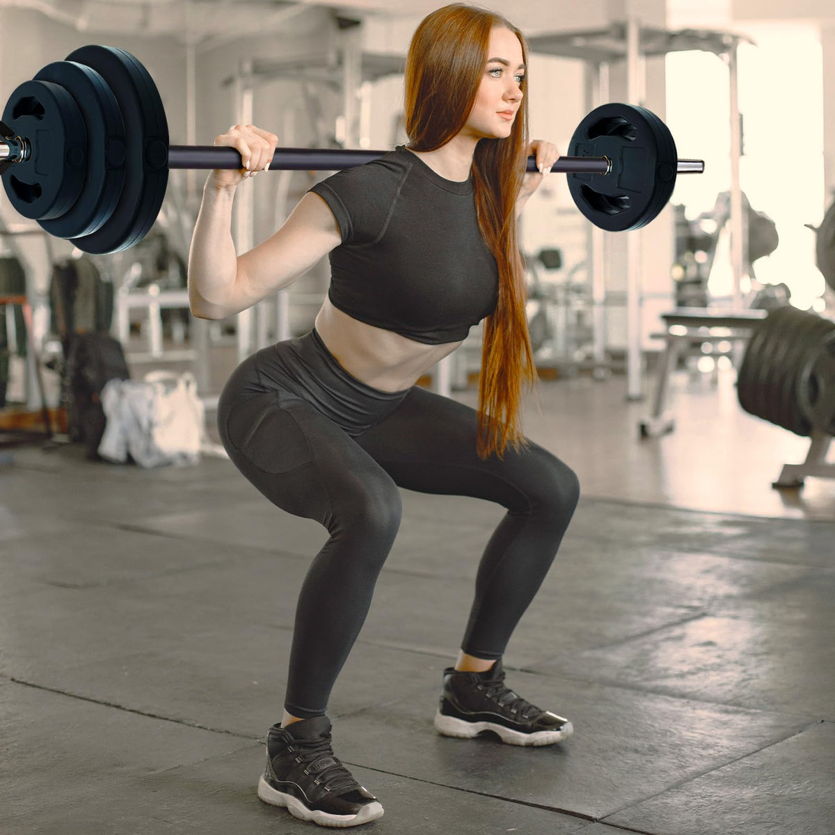 40 LB Adjustable Barbell Weight Set N7467
