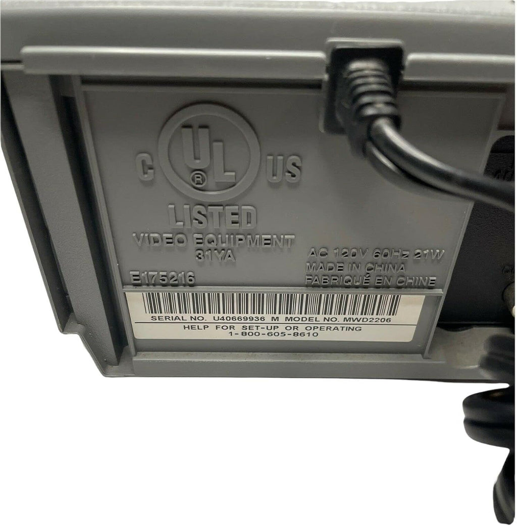 DVD/VCR Combination Player E737
