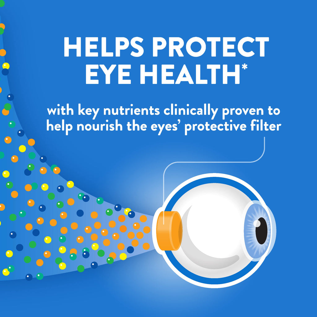 Eye Vitamin & Mineral Supplement with Omega-3, Zinc, Lutein & Zeaxanthin, 50 Softgels W67411