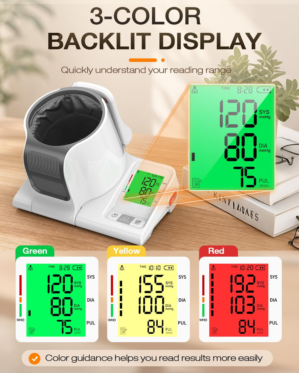 Upper Arm Blood Pressure Monitor Large J9281