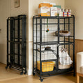 Collapsible Metal Wire Cat Cage R936