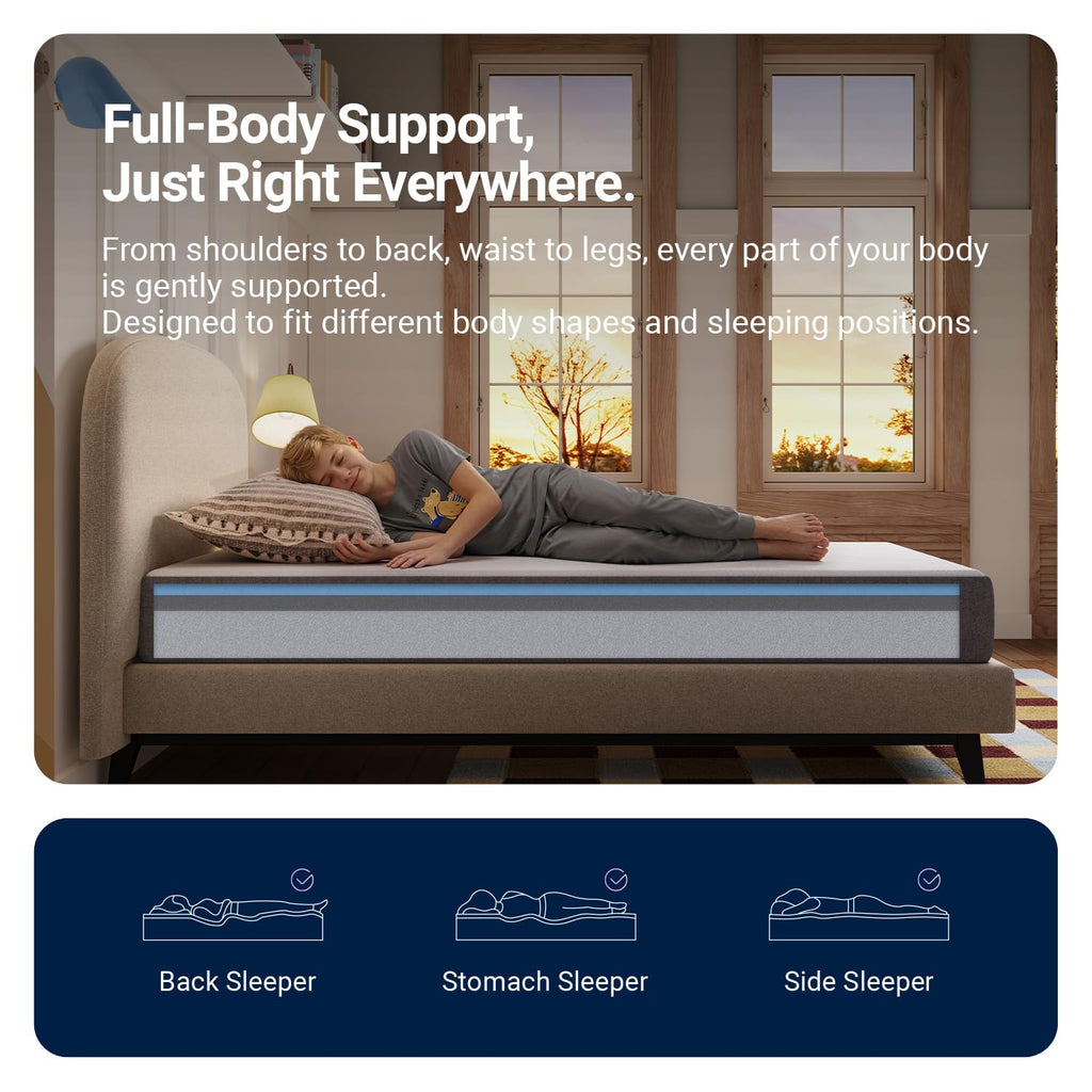 5 Inch Twin Memory Foam Mattress P29853