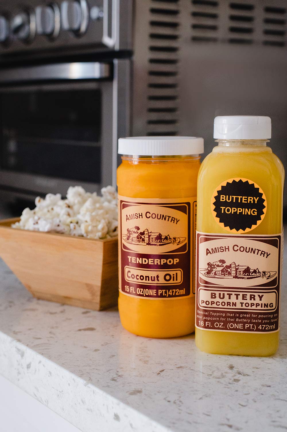 Coconut Oil and Buttery Popcorn Topping G9163