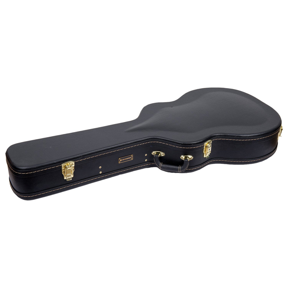 Black Wooden Case for 335 Style Semi-Hollow Electric Guitars U5936