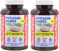 Psyllium Husks Fiber Veg Caps 180 Pack of 2 Q3889