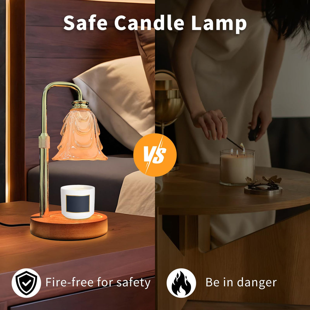 Candle Warmer Lamp with Timer & Dimmer J79279