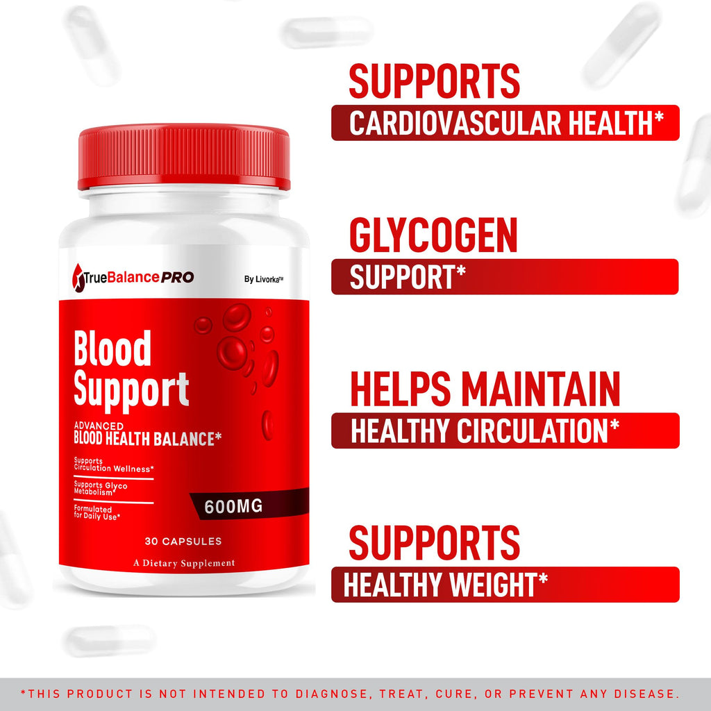30 Capsules Blood Support Supplement A222