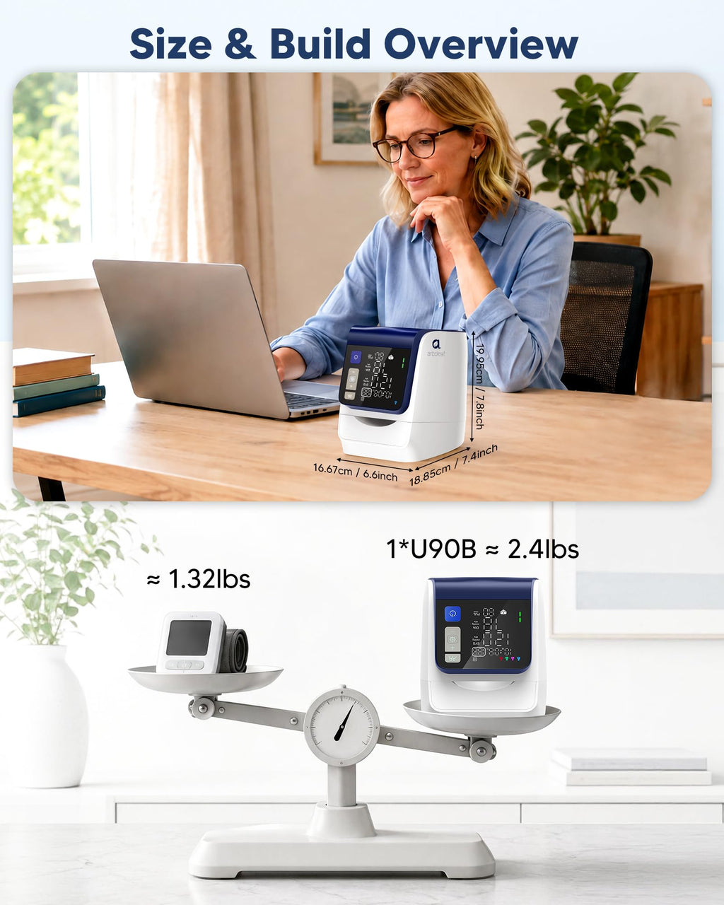 Blood Pressure Monitor Upper Arm F2190