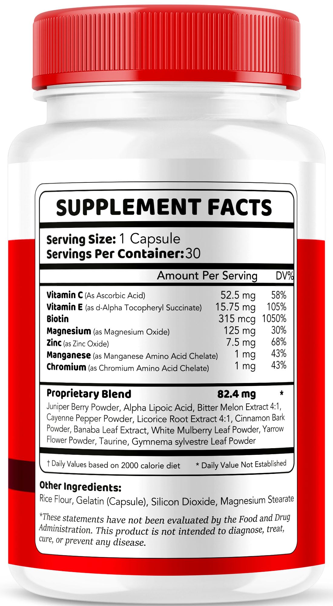 30 Capsules Blood Support Supplement A222