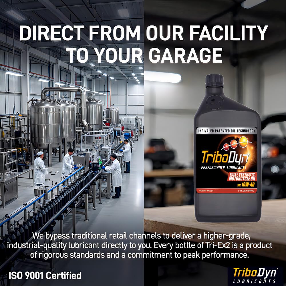 10W-40 Full Synthetic Motorcycle Oil 1 Gallon T77699