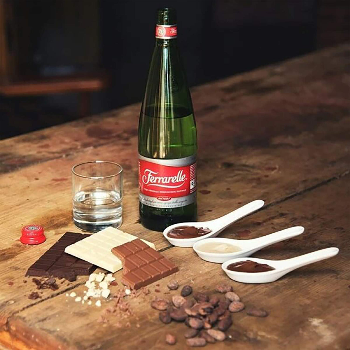 Sparkling Natural Mineral Water 750 mL 6 Glass Bottles B668