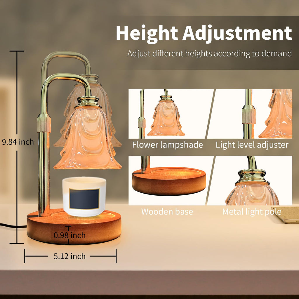 Candle Warmer Lamp with Timer & Dimmer J79279