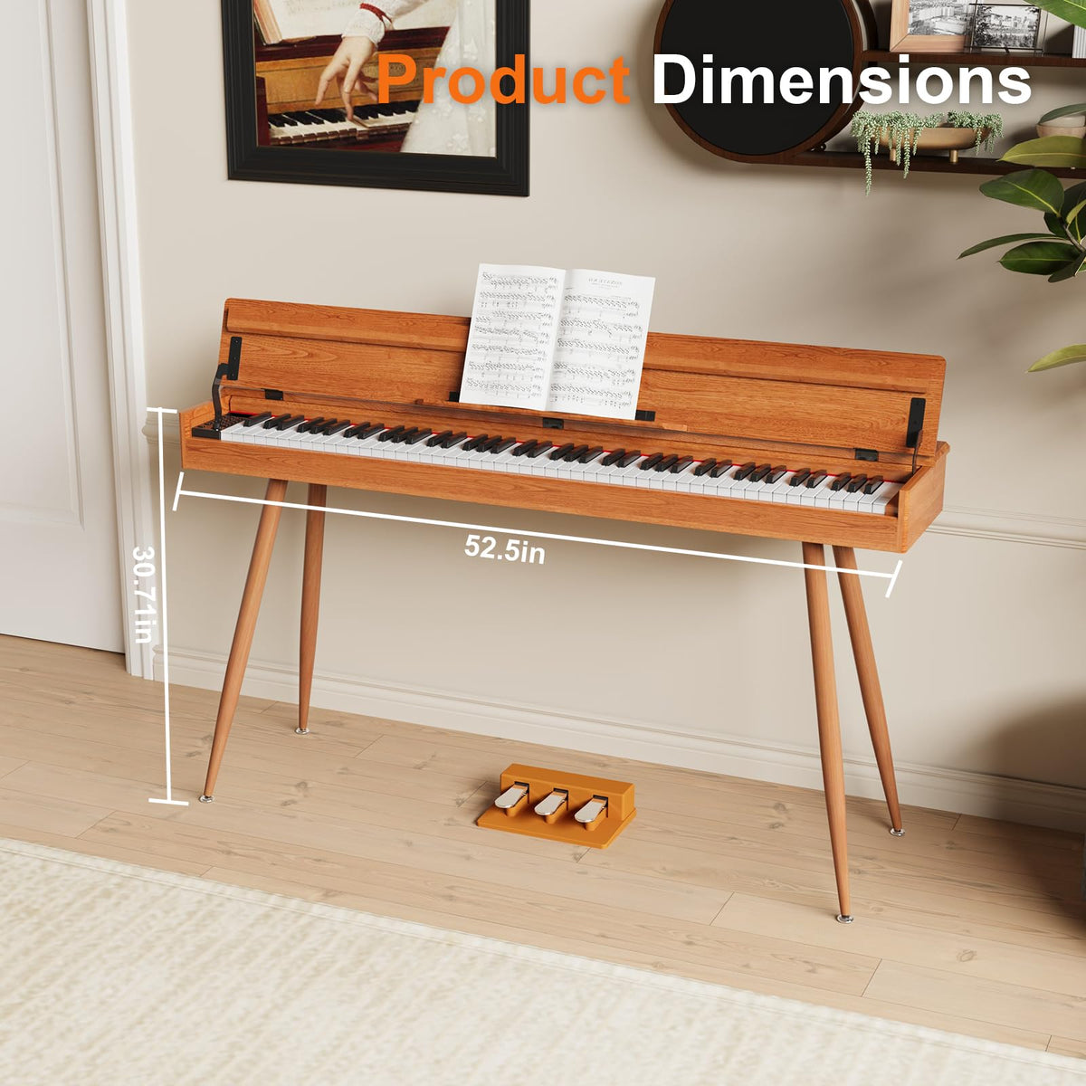 88 Key Full-Weighted Digital Piano Z622666