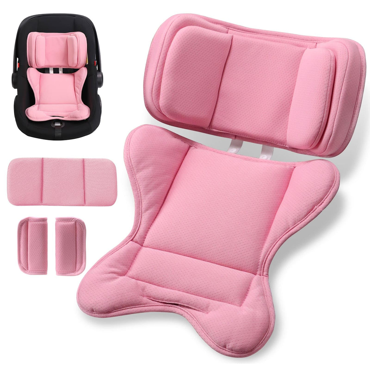 Pink Infant Car Seat Insert J689434
