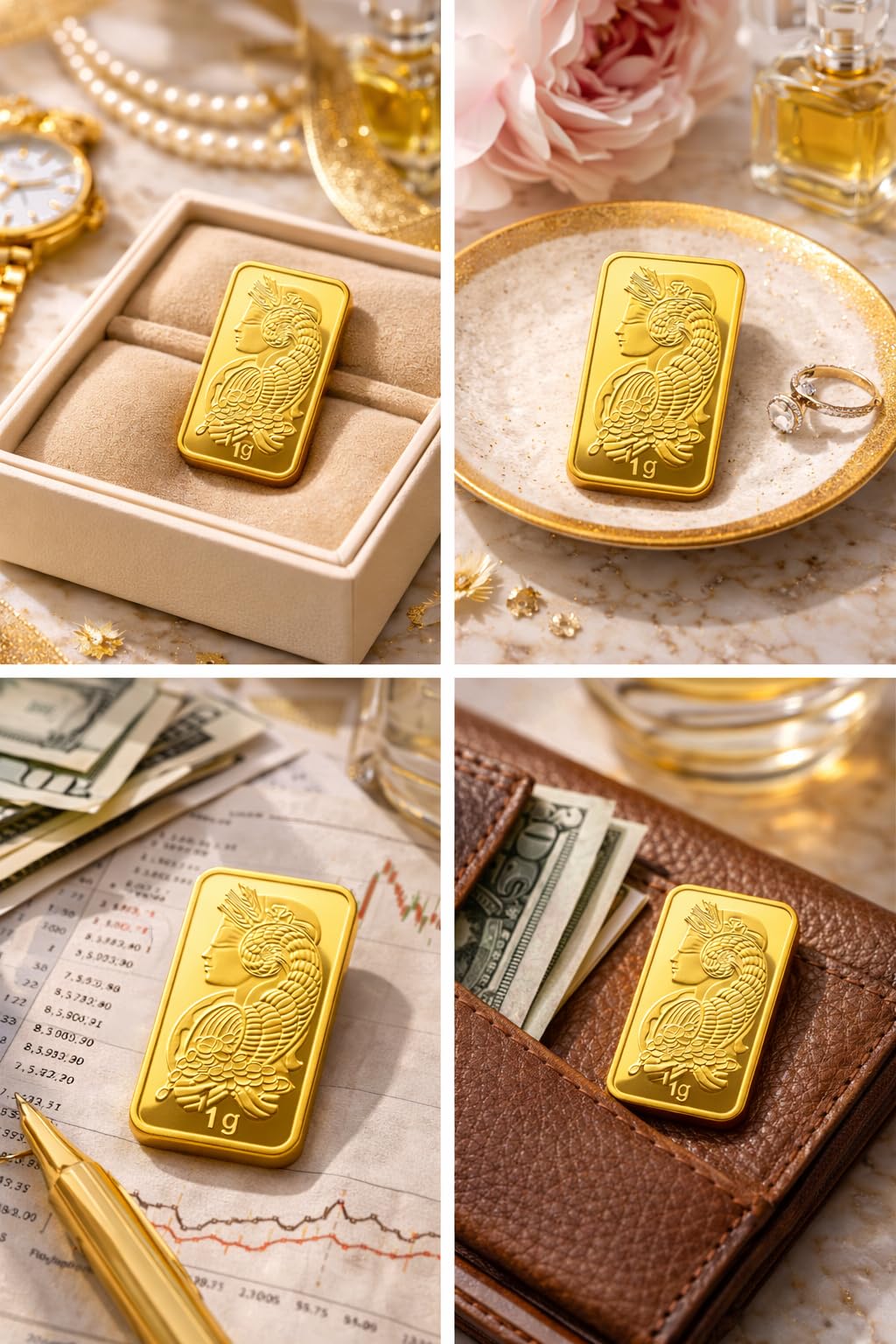24k Gold Bar .9999 Fine D238905