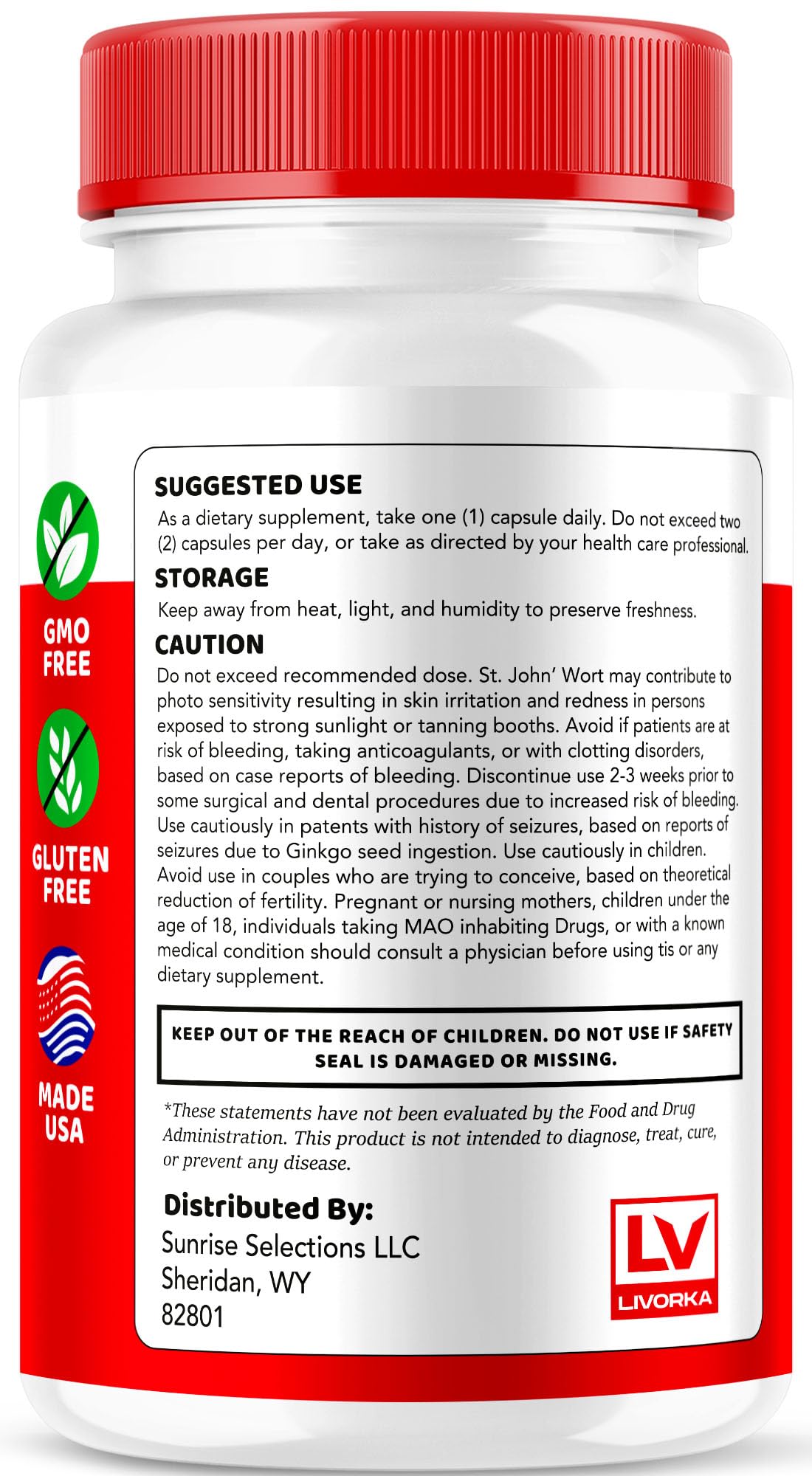 30 Capsules Blood Support Supplement A222
