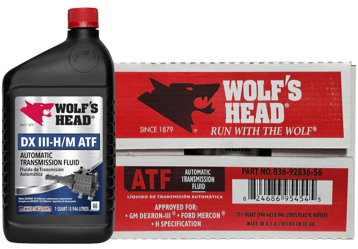 Automatic Transmission Fluid 1 Quart Bottle Pack of 12 Y76768