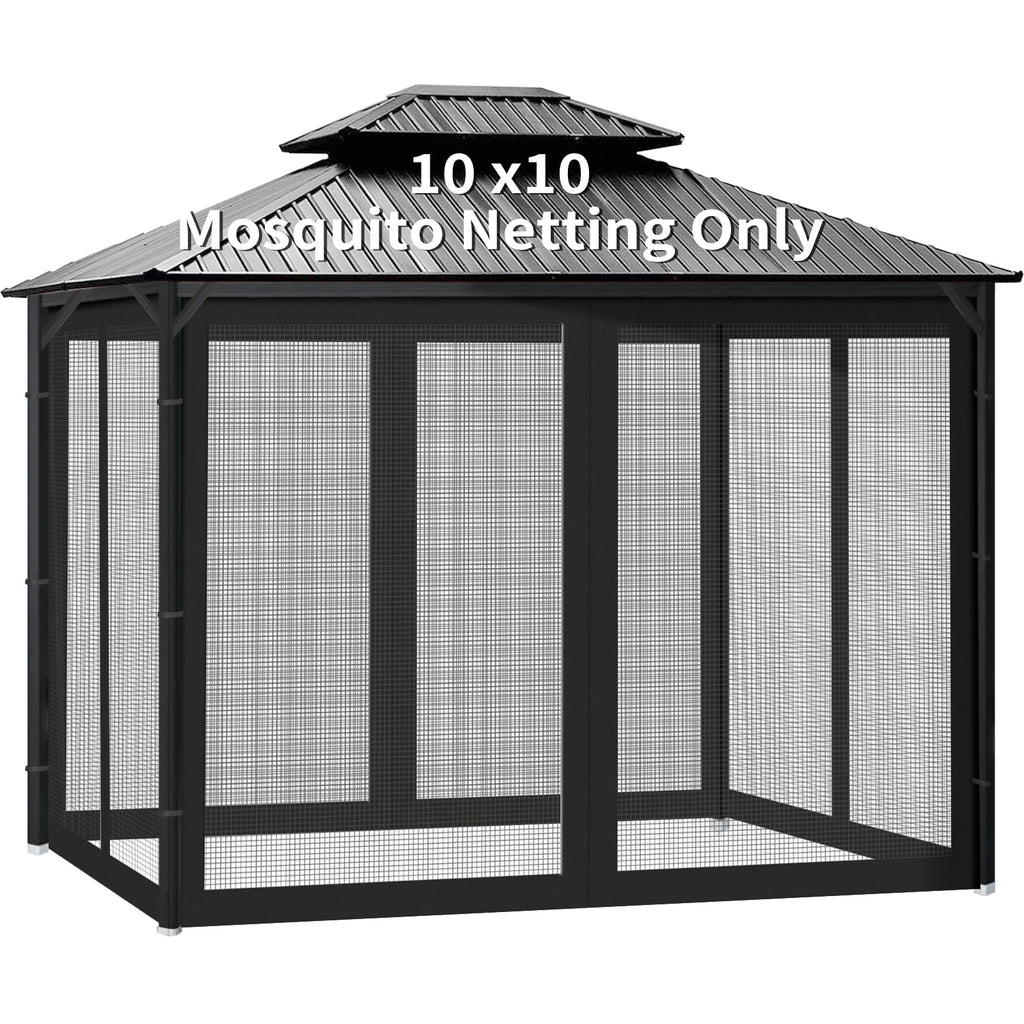 10' x 10' Pop Up Canopy Tent Replacement Mosquito Netting C9207