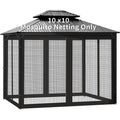 10' x 10' Pop Up Canopy Tent Replacement Mosquito Netting C9207