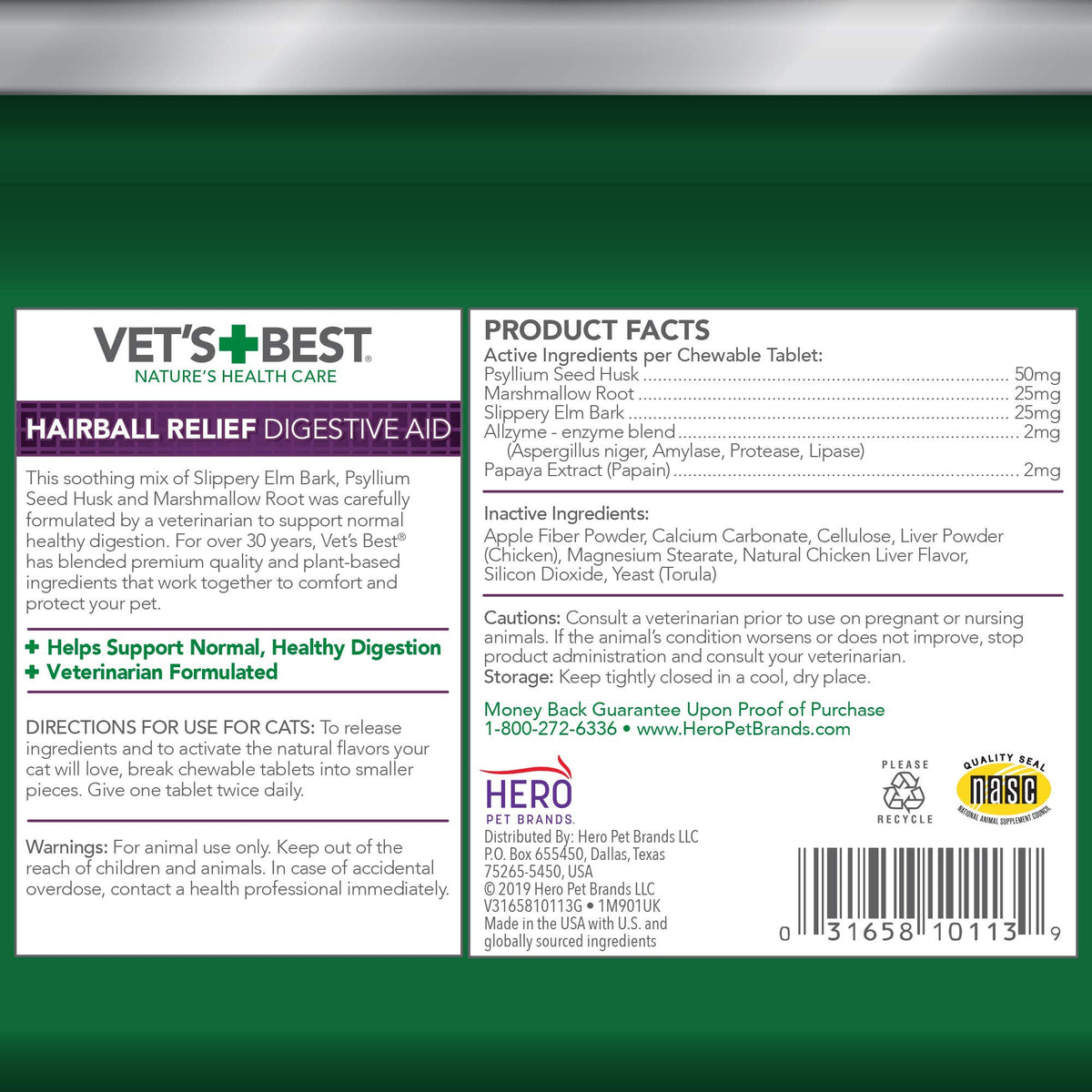 180 Count Chewable Tablets Digestive Aid G2707