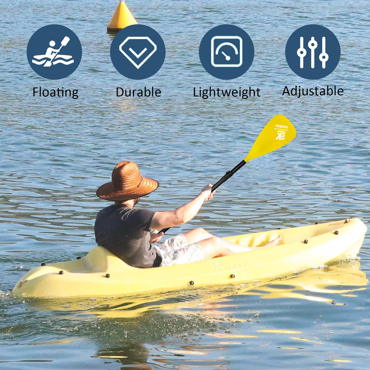 Adjustable 2-in-1 SUP & Canoe Paddle E171287