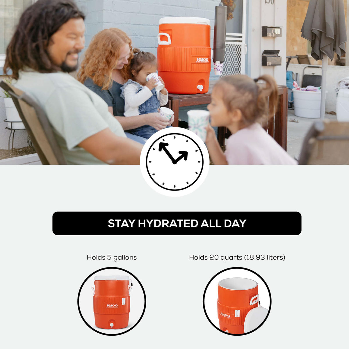 Insulated Beverage Dispenser with Spout Y966