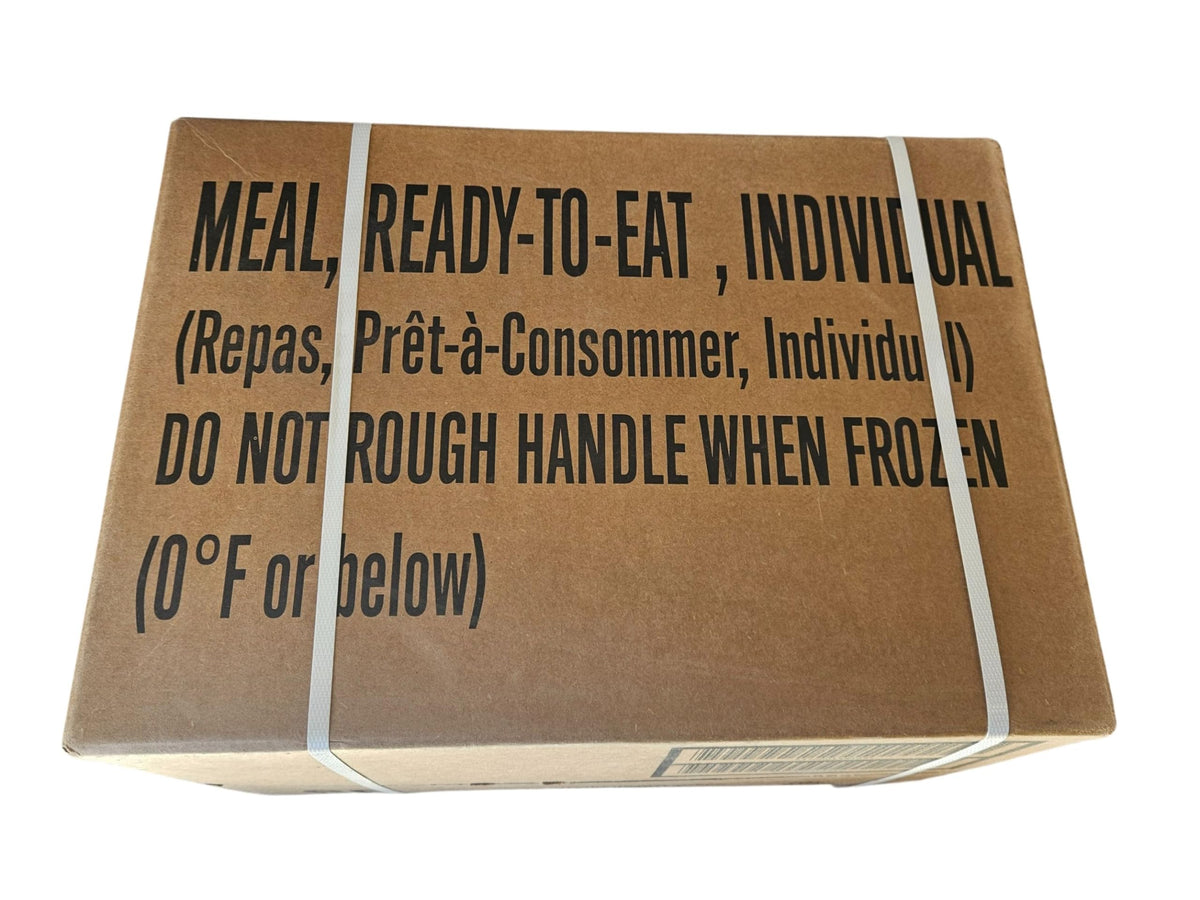 MRE Meal Ready to Eat with Entree Snacks Dessert Drink Mix Utensils Condiments G592