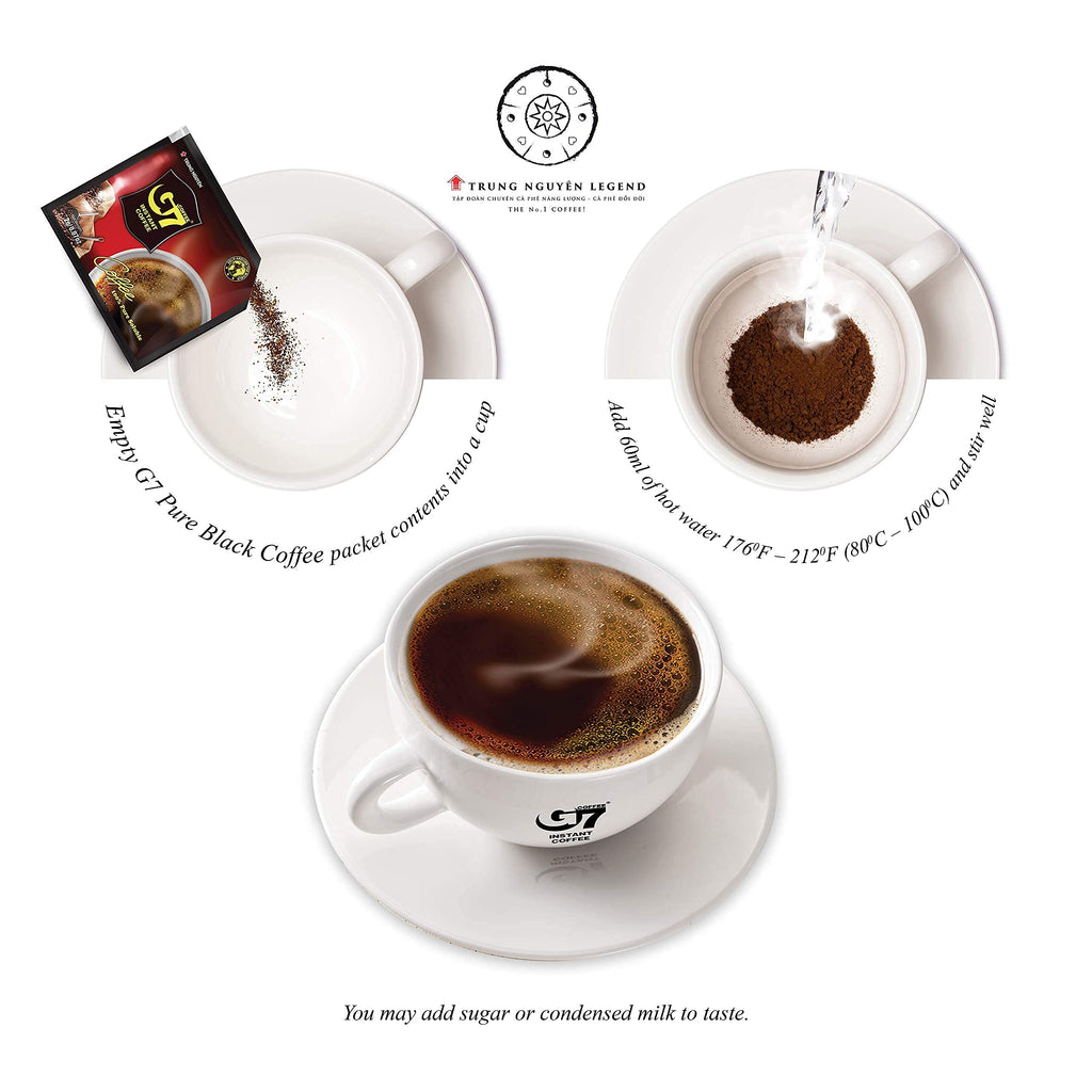 Pure Black and Cappucino Mocha Instant Coffee Y937