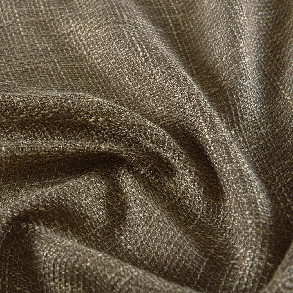 Soft Burlap Natural Tan Rod Pocket Window Curtain Panel 37" x 84" N31809