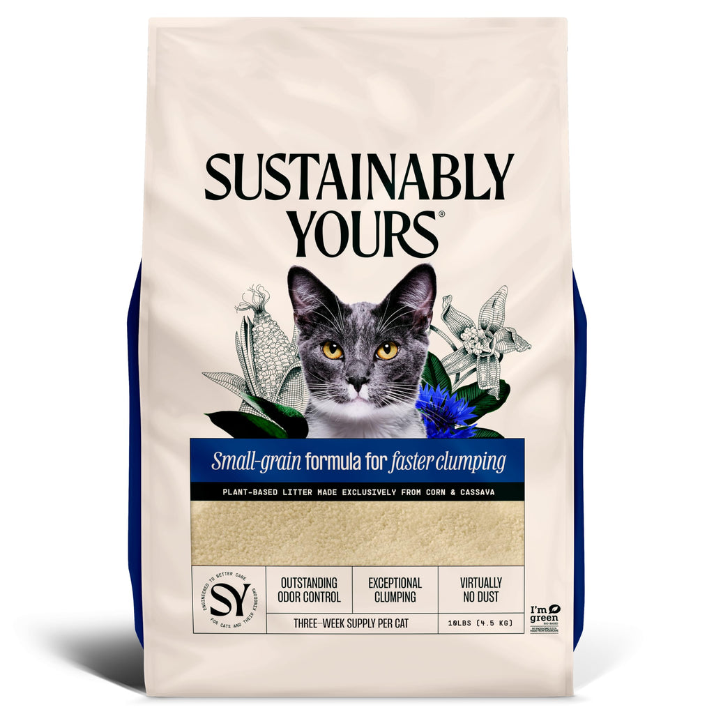 Natural Cat Litter, Unscented, 10 lbs P884970