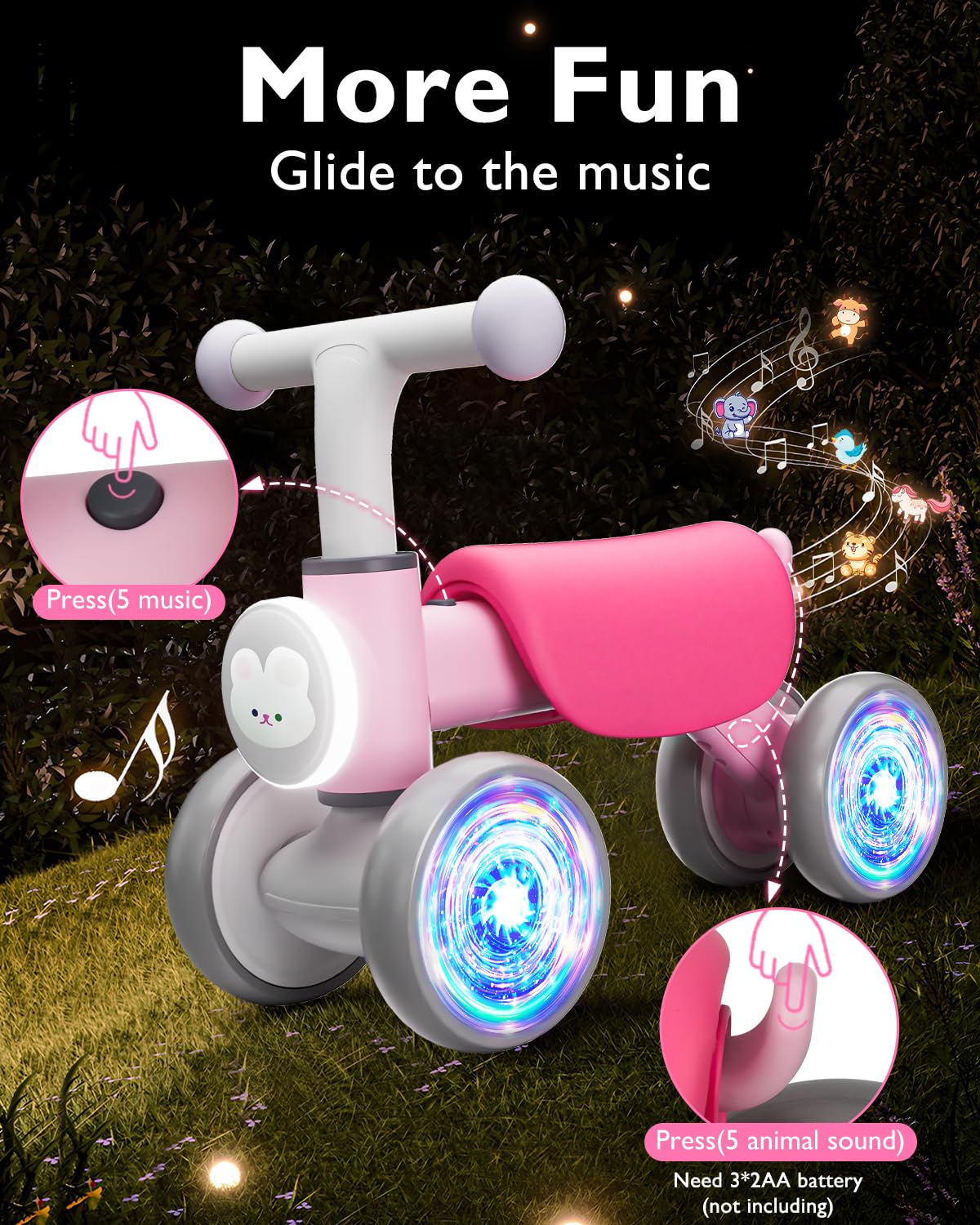 Balance Bike Toddler Outdoor Toys X20814