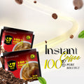 Pure Black and Cappucino Mocha Instant Coffee Y937