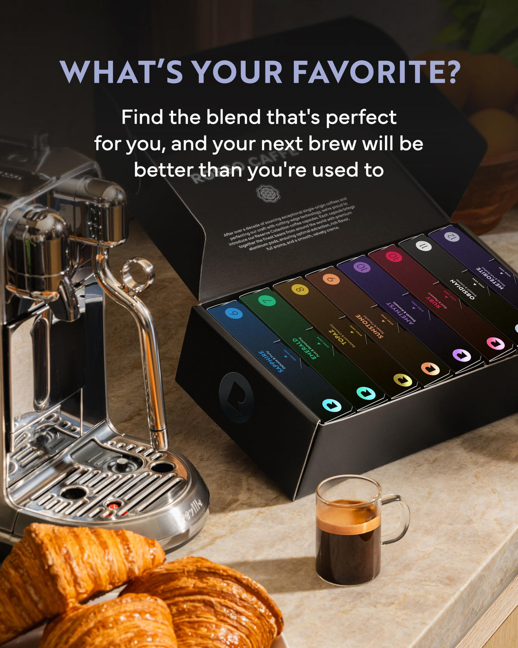 Espresso Pods Variety Pack 160 H5410