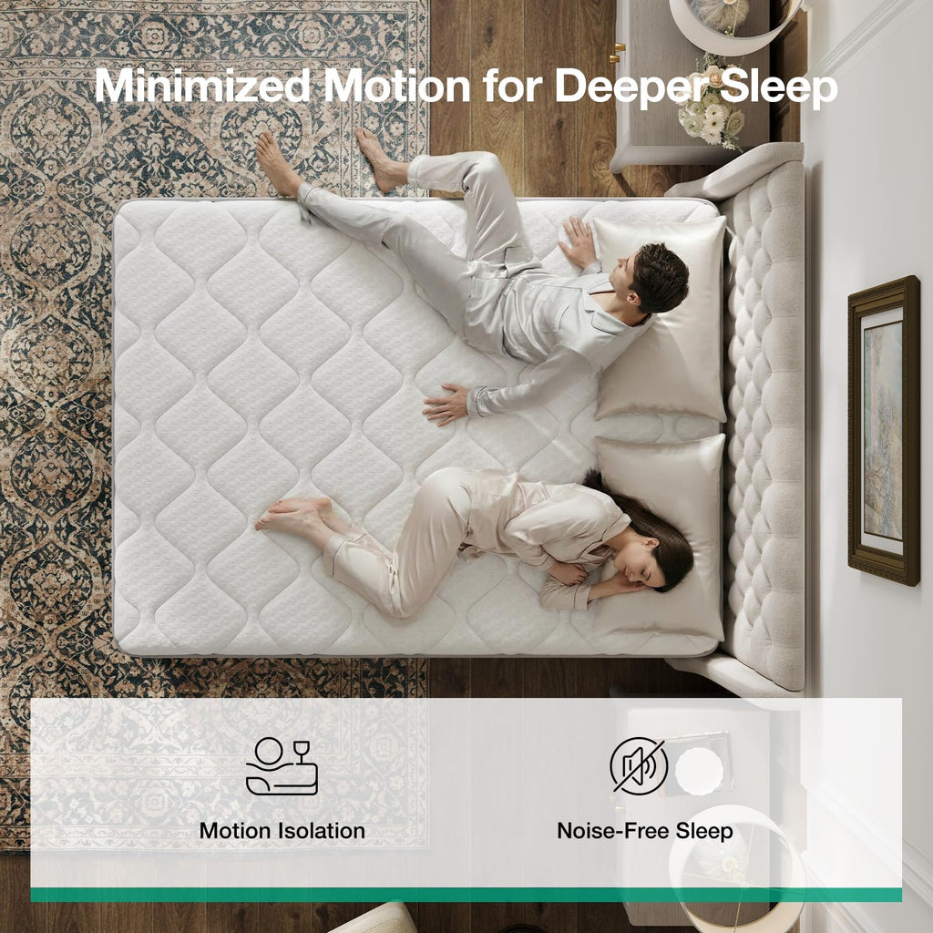 Full Size 12 Inch Hybrid Mattress in a Box W36001