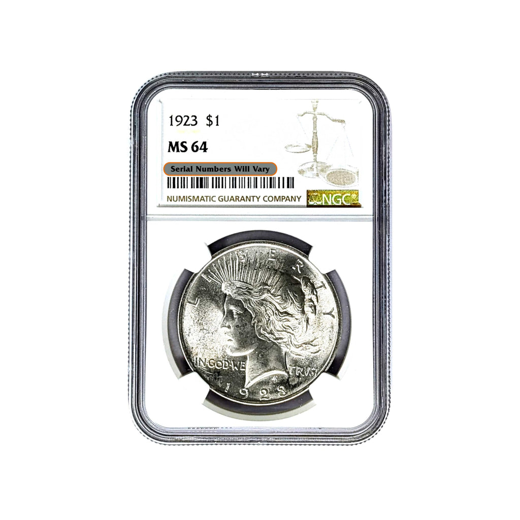 Peace Silver Dollar E640348