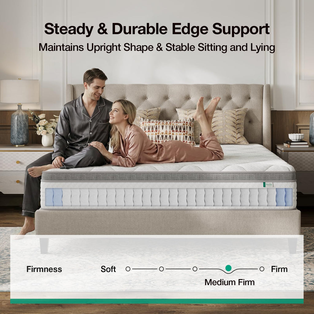 Full Size 12 Inch Hybrid Mattress in a Box W36001