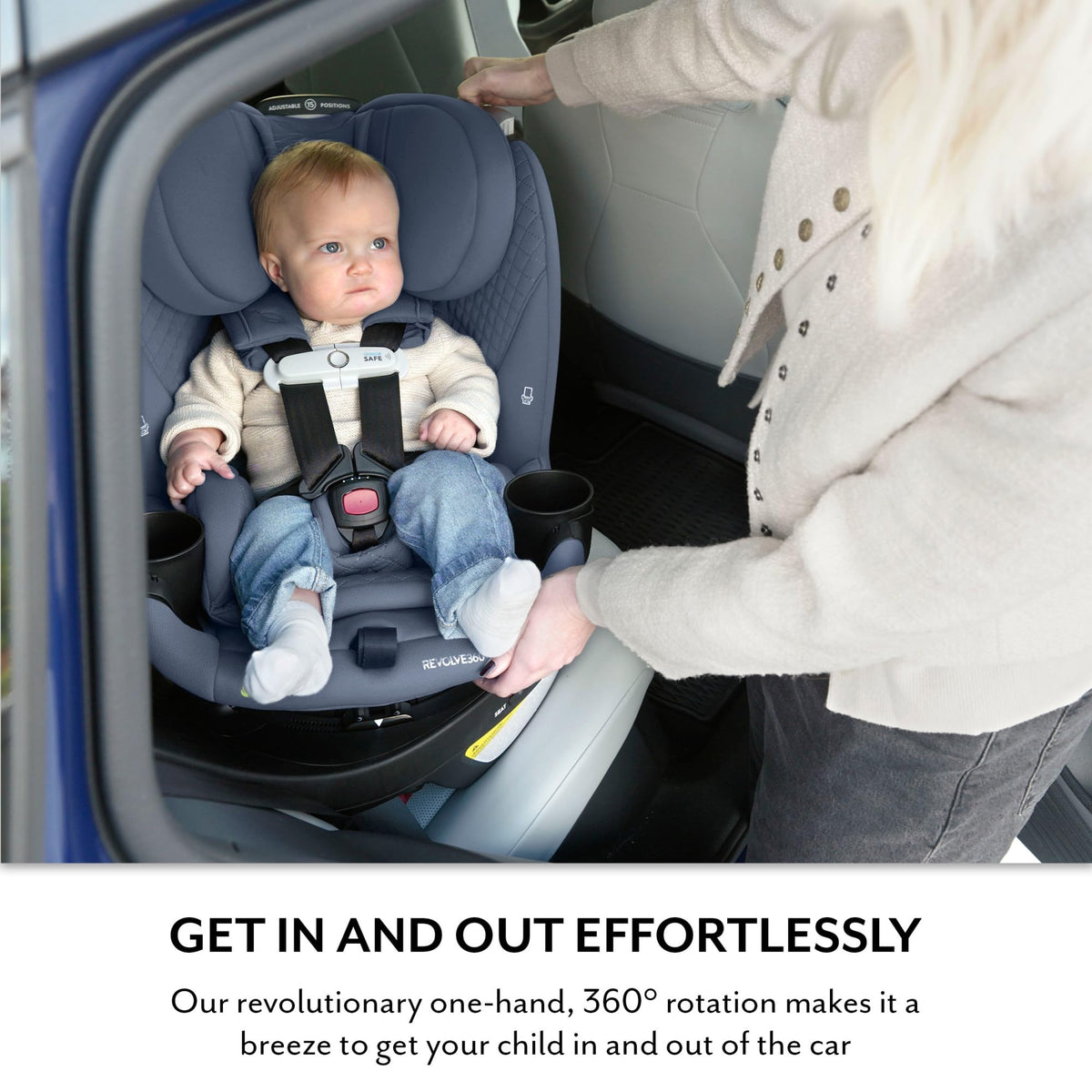 2-in-1 Rotating Car Seat Q4776