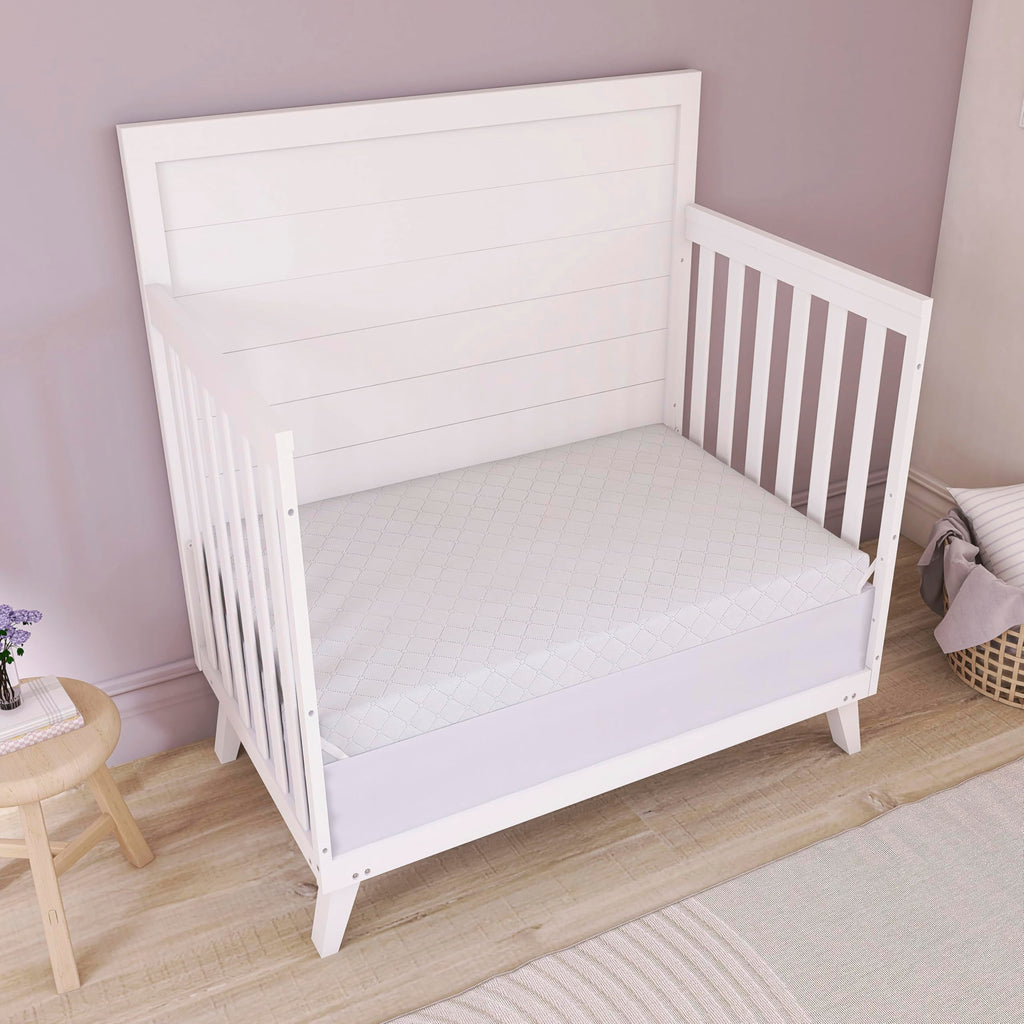 2-in-1 Mini Crib Mattress, Dual-Sided Waterproof S2408