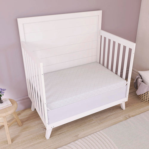 2-in-1 Mini Crib Mattress, Dual-Sided Waterproof S2408