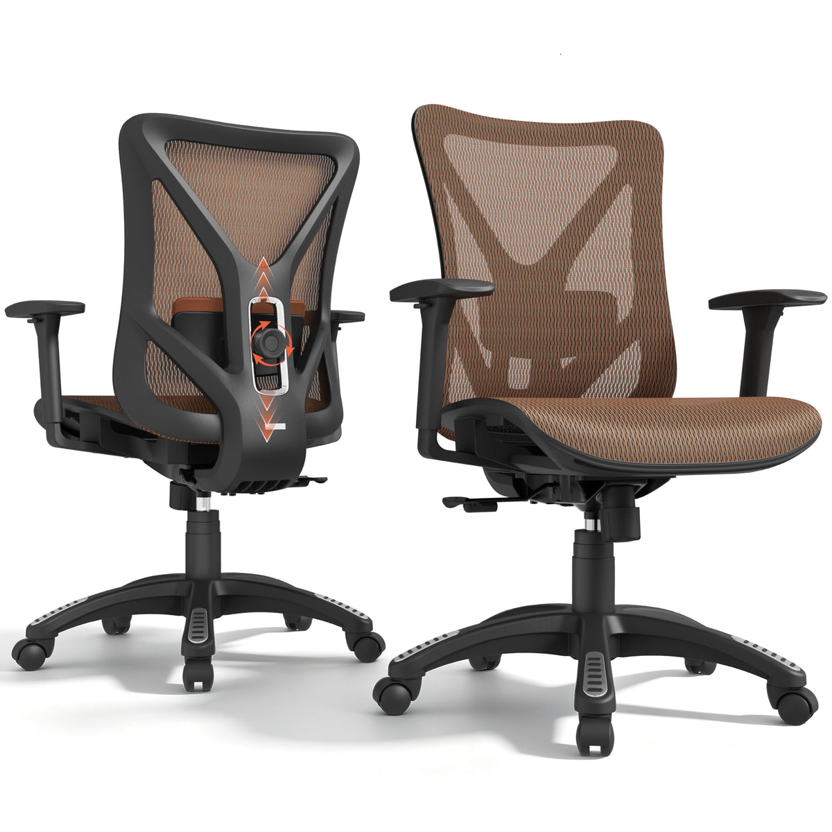 Ergonomic Mesh Office Chair with Adjustable Lumbar Support O41437