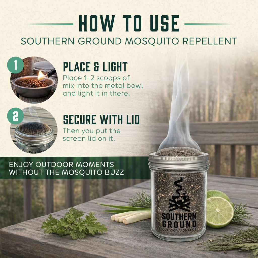 Natural Mosquito Repellent Outdoor Candle L691