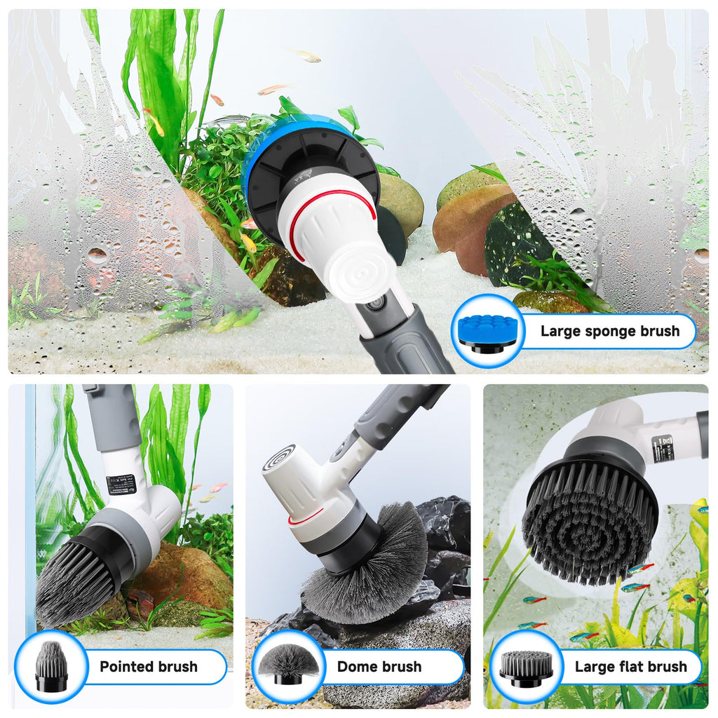 Grey Electric Aquarium Cleaning Kit N27004